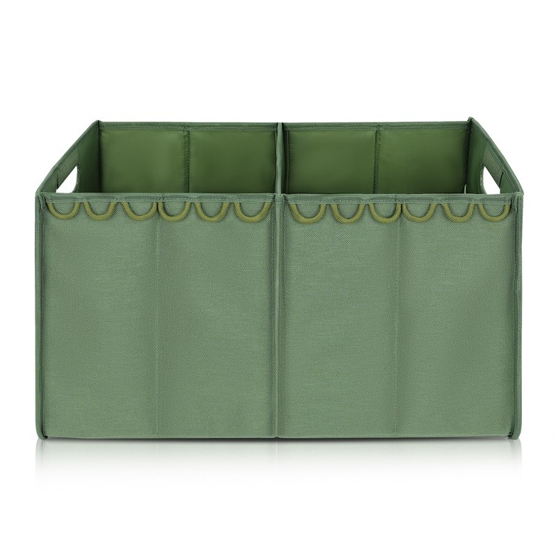 Armazenamento dobrável Tote Luggage Storage For Suv do tronco dois compartimentos 36x4x9 dobráveis”