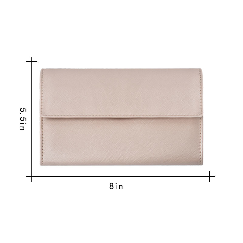 A joia da composição rola acima o organizador Case Small Holder 8x5x1 portátil do saco do curso”