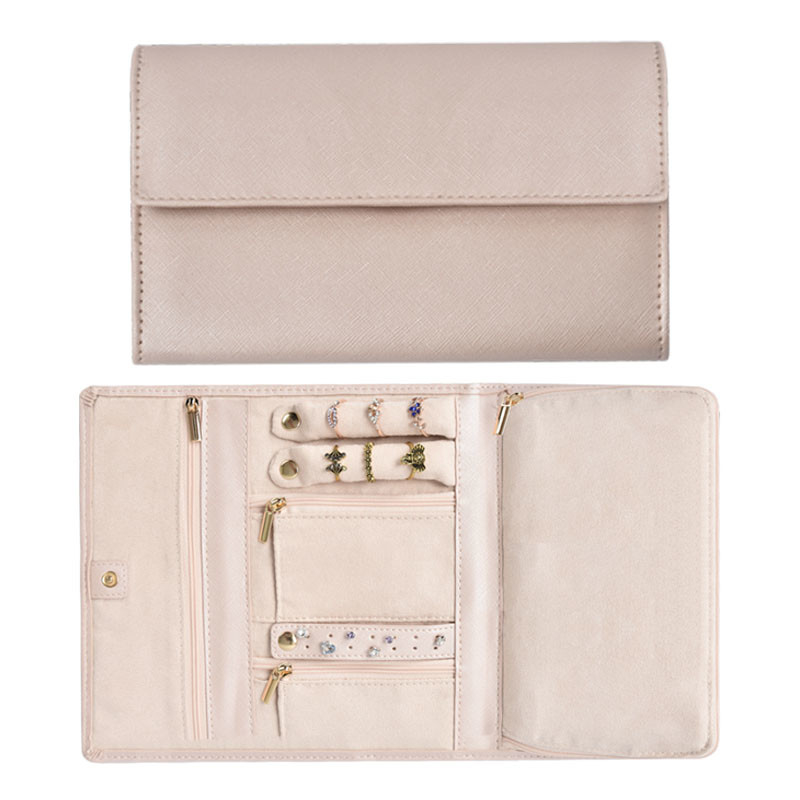 A joia da composição rola acima o organizador Case Small Holder 8x5x1 portátil do saco do curso”