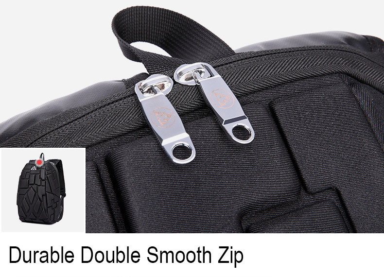 Tamanho grande duro 16.14x10.43x1.18 de EVA Shell Business Backpack Travelling Bags”