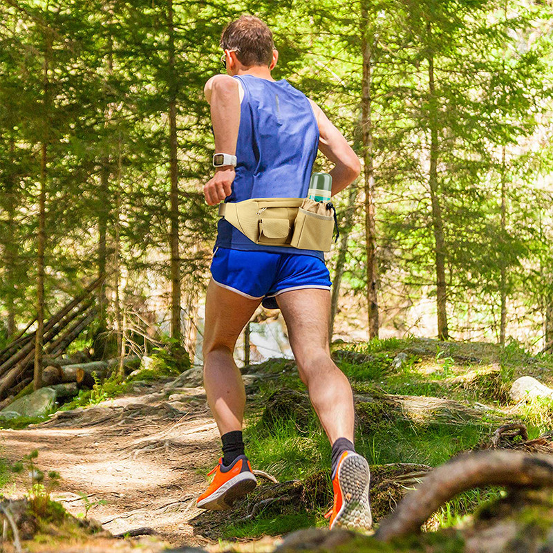 Telefone celular Fanny Pack For Running Messenger pequena 14X6 do saco da cintura do malote do esporte da correia”