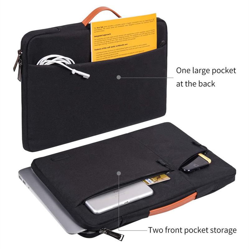 O portátil do negócio da lona da mão ensaca Tote Briefcase 10 polegadas 11,6 polegadas 21 polegadas 22 polegadas