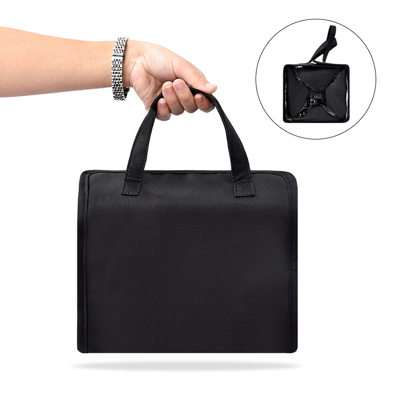 A extra grande do curso que pendura o PVC de Bag Separated do organizador do arti'culo de tocador compõe o malote 9X5”