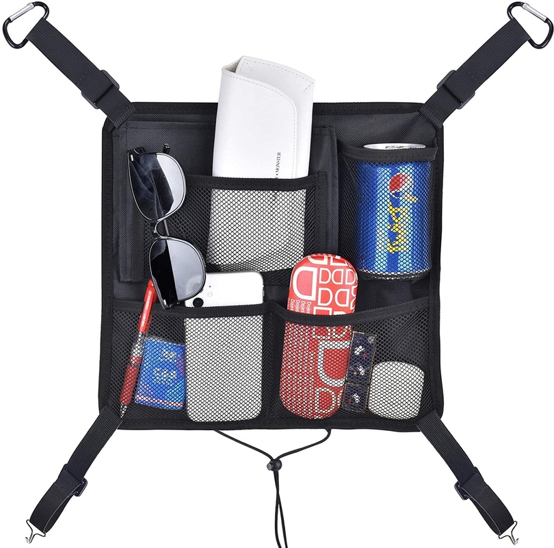 Da bolsa traseira do saco de rede do armazenamento do lado do banco de carro mão do bolso do saco de rede auto