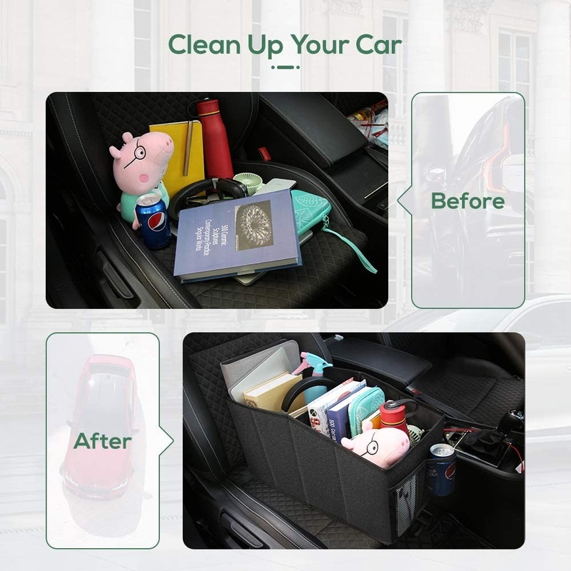 Grande organizador de compra Bags Grocery Foldable Front Back Seat Truck 19X10X10 do carro”