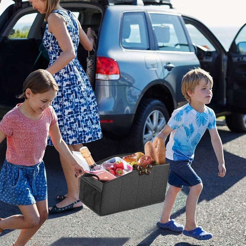 Grande organizador de compra Bags Grocery Foldable Front Back Seat Truck 19X10X10 do carro”