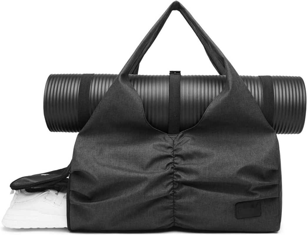 Bolsa de viagem de duffel com bolsos de armazenamento úmido e seco