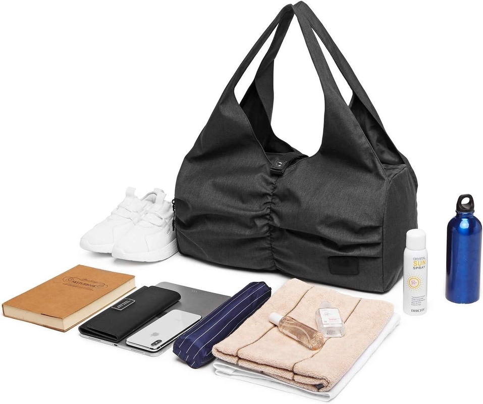 Bolsa de viagem de duffel com bolsos de armazenamento úmido e seco