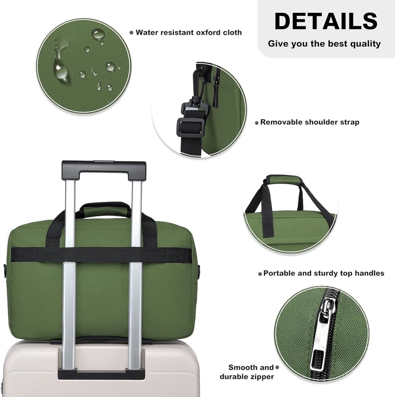 20L embaixo do assento Carry-On Sports Tote Gym Weekend Overnight Bag Para Homens Mulheres