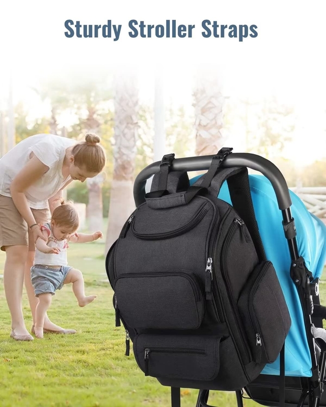 Saco de viagem personalizado com 2 bolsos isolados laterais para homens mulheres