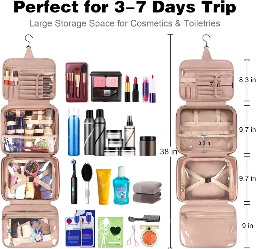 Saco de viagem personalizado de tamanho completo com suportes de banda elástica