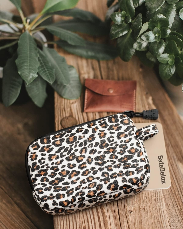 Medicamento durável Proof de odor revestido de carbono Inodor Smoking Pipe Stash Armazenamento Custom Travel Bag Proof de odor