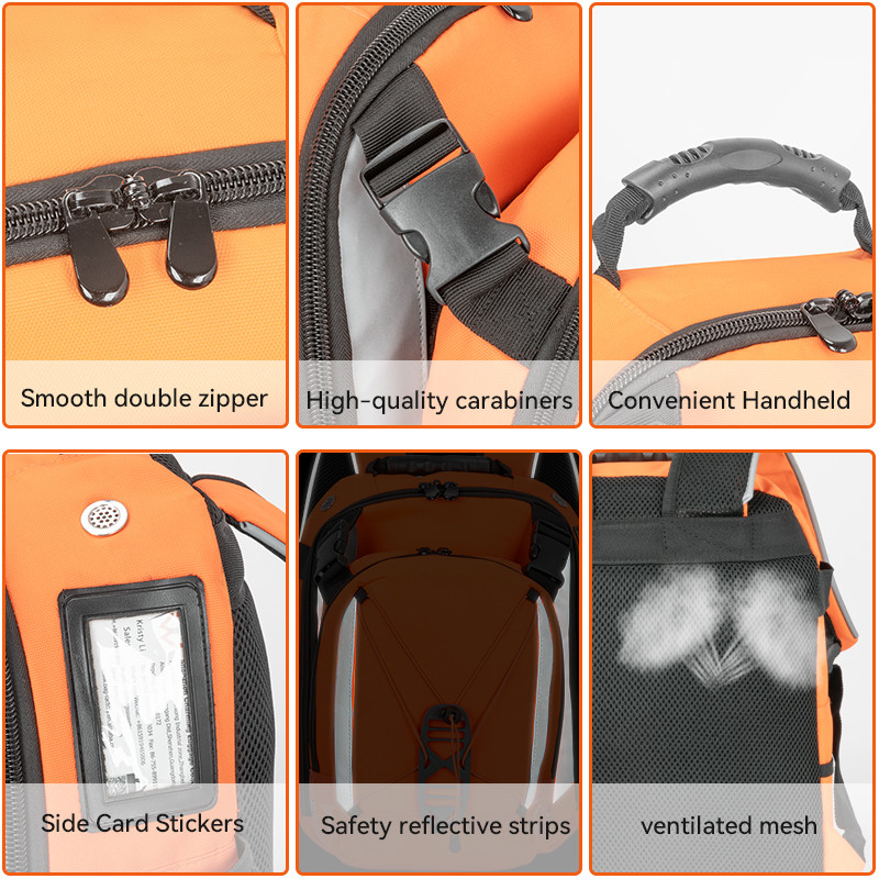 2024 New Design Premium Quality Large Capacity Multifunctional Custom Travel Cleaning Tool Bag