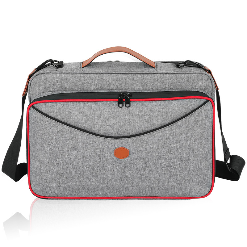 2024 Novo Large Capacity Waterproof Computer Laptop Custom Travel Bag com Faixa de Ombro para Homens Mulheres
